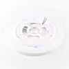 The underside of a white, round LED ceiling light is shown against a white background. Produktbild-Vorschau