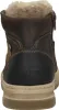 The back view of a brown winter boot. Voir les images du produit
