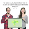 Mr. & Mrs. Panda Gummimatte Blume Kleeblatt 50 x 75 cm - Produktbild-Vorschau 4