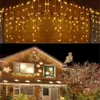 Aussenleuchten 500 Led Eisstocke 23M Weihnachtsgirlande Produktbild-Vorschau 2
