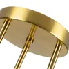 ZMH stropní lampa vintage stropní světlo E27 - 6 plamenů Náhled obrázku produktu 8