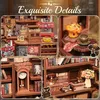 puzzle 3D, mini-casa fai da te, caff di Londra, Cutebee, Anteprima dell’immagine prodotto 6