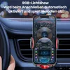 Wireless Auto Ladehalterung 15W Schnellladen USB-C 360° Produktbild-Vorschau 2