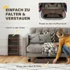 PawHut Hundetreppe 3 Stufen 36,5 cm Hoch Haustiertreppe für Produktbild-Vorschau 5