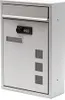 Wiltec Briefkasten silberfarben 215x320x90mm Briefkasten Produktbild-Vorschau 2