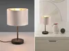 Trio - Tischlampe JULIETA - Beige - 20x20x33 cm Produktbild-Vorschau 1