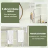 COSTWAY 3-stöckiges Toilettenregal, Waschmaschinenregal mit Produktbild-Vorschau 5