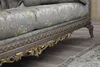 Luxus Stoffsofa Chesterfield Sofagarnitur Dreisitzer Sessel Produktbild-Vorschau 4