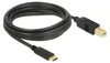 Delock USB 2.0 Kabel Type-C zu Typ-B 3m Produktbild-Vorschau 1