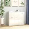 vidaXL Credenza bianca lucida 88×30×70 cm in truciolato Anteprima dell’immagine prodotto 15