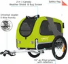 DOGGYHUT® Premium MEDIUM Hundefahrradanhänger & Jogger 2in1 Produktbild-Vorschau 5