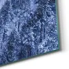 DEQORI Hybrid Leinwand Bild 150x60 cm 'Winterwald in Weiß' Produktbild-Vorschau 5