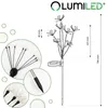 LUMILED Solarleuchten für Außen Garten 2 Stück Pusteblume Produktbild-Vorschau 7