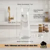 BigDean 2 Stk. Wasserkaraffe aus robustem, geriffeltem Glas Produktbild-Vorschau 4