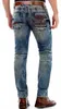 Jeans da uomo modello straight, con effetto "destroyed" Anteprima dell’immagine prodotto 5
