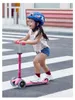 Micro Trottinette Mini Deluxe LED - Rose Voir les images du produit 4
