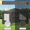 EUGAD Pop-Up Faltpavillon wasserfest Winterfest, Pavillon Produktbild-Vorschau 4