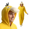 Onesie Kigurumi Pigiama Pokemon Psyduck Costume Anteprima dell’immagine prodotto 1