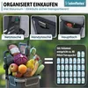 Heimfleiss Einkaufstrolley Grau - Klappbarer Produktbild-Vorschau 4