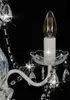 vidaXL Lustre avec perles blanc rond 3×E14 Voir les images du produit 5