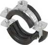 2 Stück - Schraubrohrschelle 68-73mm M8/M10 : 68-73 mm x Produktbild-Vorschau 2