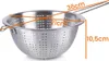 Colino da cucina tondo 21 cm - Acciaio inox, manico, Anteprima dell’immagine prodotto 16