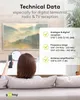 goobay Antenna DVB T passiva con base magnetica Anteprima dell’immagine prodotto 6