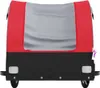 vidaXL Fahrradanhänger Schwarz und Rot 45 kg Eisen Produktbild-Vorschau 6