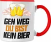 Trendation - Geh Weg Du Bist Kein Bier Tasse Geschenk Produktbild-Vorschau 1