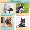Maulkorb - Atmungsaktives Netz, Sicher & Bequem,Schwarz L Produktbild-Vorschau 8