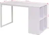 Schreibtisch 120×60×75 cm Weiß Produktbild-Vorschau 7