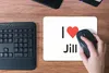 MuchoWow® Mauspad Mousepad Ich liebe -Jill- Girl 23x19 cm - Produktbild-Vorschau 4