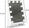 Creative Corner Zrcátko na líčení LED s USB žárovkami Náhled obrázku produktu 3