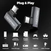 deleyCON USB-C Winkeladapter 90 Grad flach, 40Gbps, 240W, Produktbild-Vorschau 3