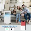 Puluomis Mobiles Klimaanlage 9000 BTU mit Abluftschlauch, Produktbild-Vorschau 8