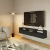 Selsey Framme – hängendes TV-Board mit drei Klappen und Produktbild-Vorschau 3