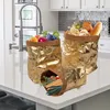 ONVAYA® Aufbewahrungskorb Gold | Größe M | Krempelbox | Produktbild-Vorschau 5