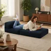 Schlafsessel 70x190 cm dunkelblau Produktbild-Vorschau 9
