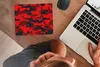 MuchoWow® Mauspad Mousepad Tarnmuster - Rot - Muster 23x19 Produktbild-Vorschau 3