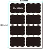 INF 5 Blatt Blackboard-Aufkleber-Etiketten Produktbild-Vorschau 1