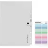 Fächermappe A4 erweiterbar mit 8 Taschen, grau, Produktbild-Vorschau 2
