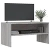 vidaXL Armoire TV Gris Sonoma 80x40x40 cm Bois composite Voir les images du produit 3