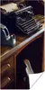 MuchoWow® Poster Schreibmaschine - Vintage - Antike 20x40 Produktbild-Vorschau 1