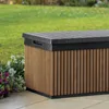 Keter Gartenbox "Darwin" 380L Signature Braun - 143x65x55 Produktbild-Vorschau 2