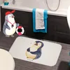 Mr. & Mrs. Panda Badezimmerteppich Pinguin Diät - Weiß - Produktbild-Vorschau 3