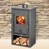 Krbová kamna BLIST B2 E s výměníkem, 13 kW, antracit Náhled obrázku produktu 1