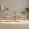SoBuy Klappstuhl Holz gepolstert 2er Set Ergonomischer Produktbild-Vorschau 3