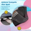Trampolino per bambini con rete di sicurezza, rosa, Anteprima dell’immagine prodotto 3