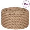 vidaXL Corde de jute 25 m de longueur 20 mm d'épaisseur Voir les images du produit 1