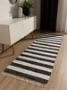 benuta tappeto in cotone Tom Nero/Bianco 70x200 cm Anteprima dell’immagine prodotto 2